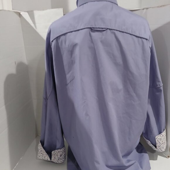 Blair women's lightweight zip/snap jacket front pockets coat size L. - Picture 5 of 16